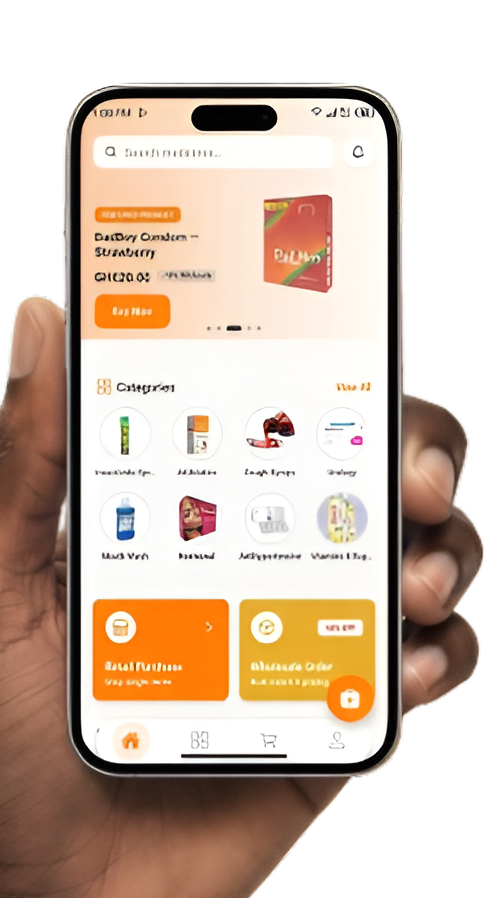 Yellow & Orange Pharmacy App